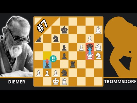 An INSANE Chess Move! - Best of the 70s - Diemer vs. Trommsdorf, 1973