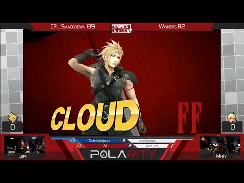 CFL Smackdown 139 WiiU - Jeff (Cloud) vs Minty (Rosalina) - Winners R2