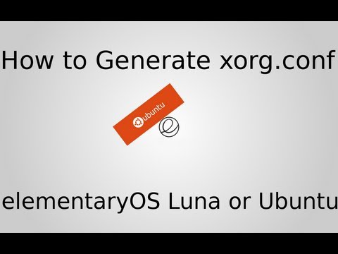 comment installer xorg