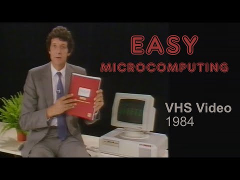 Easy Microcomputing - 1984 - VHS Tape - (Future Computers FX30 & Sinclair QL)