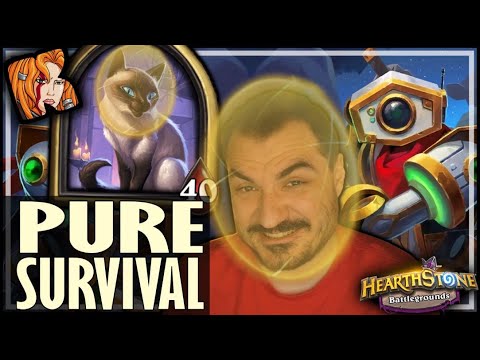 DIVINE BUILD = PURE SURVIVAL! - Hearthstone Battlegrounds