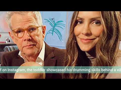 Katharine McPhee & David Foster's 2-Year-Old Son Rennie Rocks an Incredible Drum Solo
