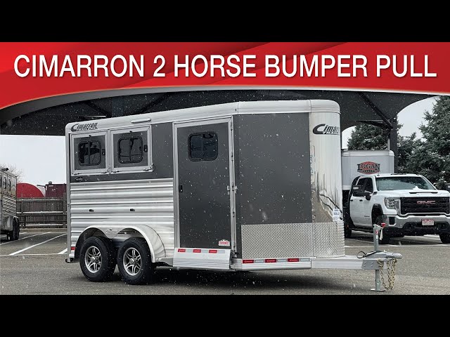 Preview image of 2024 Cimarron Norstar 2 Horse Bumper Pull youtube video
