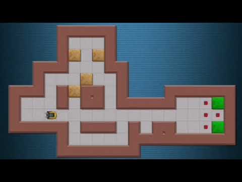 Sokoban Classic #1 – Das erste Level gelöst! | Retro Puzzle Gameplay