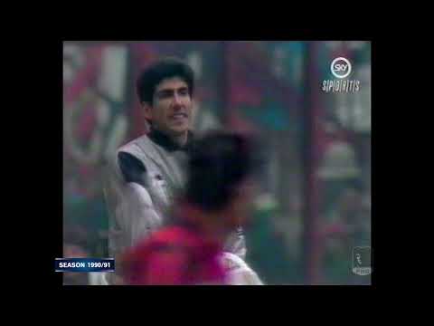 Serie A 1990-91, g14, AC Milan - Juventus