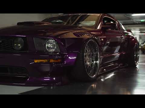 AMAZING FORD MUSTANG S197 STANCE - SHIROKAI BAGGED