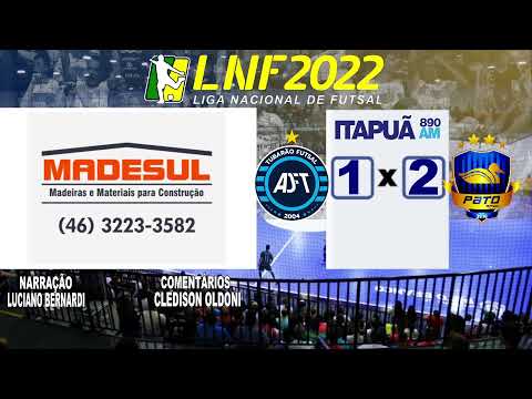 LNF 2022 - Tubarão x Pato futsal.