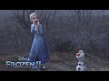 Frozen 2 | Olaf en Elsa verdwaald in het bos | Disney NL