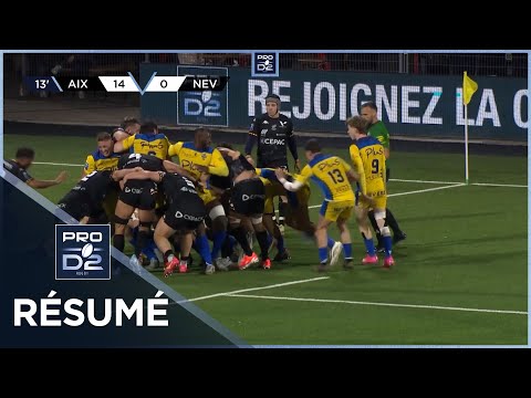 PRO D2 Saison 2024-2025 J19 - Résumé Provence Rugby - USON Nevers