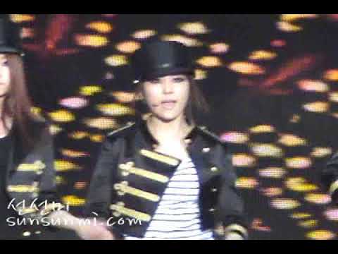 081229 Sunmi Fancam Nobody Remix Gayo Daejun