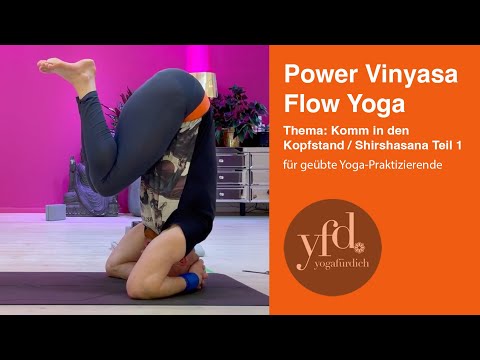 👑 Komm in den Kopfstand – Teil 1 mit Victor Thiele 🧘‍♂️ 90 Minuten Power Vinyasa Flow Yoga