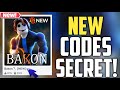 Bakon New Codes!! | ROBLOX *SECRET* CODES [NEW]