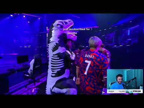 Dino spotted at VCT Masters Valorant | Benkai twerks with dino outfit | PRX Vs OPTC 😂