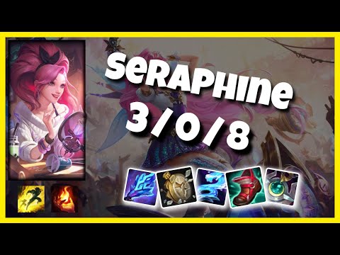 Seraphine vs Bard OCE Challenger SUPPORT (3/0/8) - v11.4