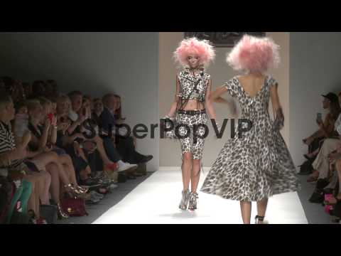 Models walk the runway at Betsey Johnson - Spring 2014 Me...
