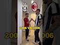Juventus vs AC Milan 2006 (Comparando Plantillas) #juvemilan #juventusmilan #juve #acmilan #seriea