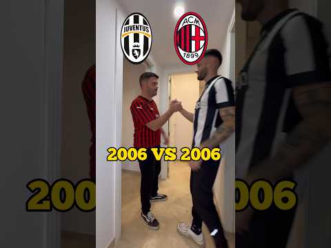 Juventus vs AC Milan 2006 (Comparando Plantillas) 