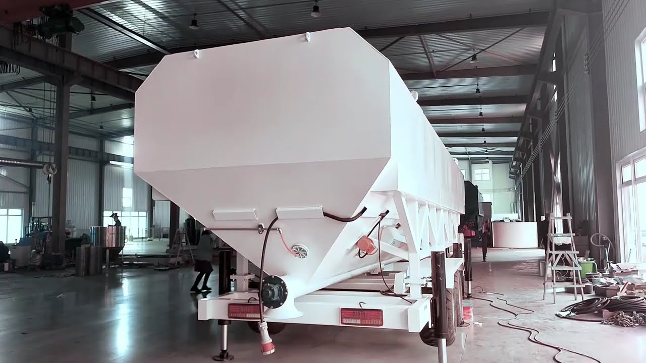 SDCAD Mobile horizontal cement silo