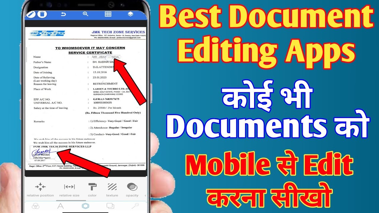 What is the best document editor for android reading en