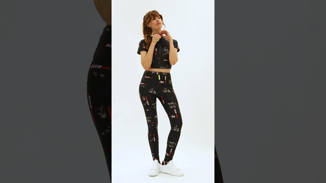 MSGM meets up with Philippe Model - Total Look by Jacques Loup.