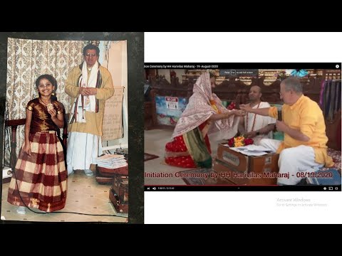 Srilakshmi Initiation Ceremony - Spiritual name Lakshmi Priya Devi dasi
