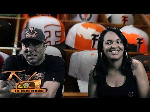Tv Nas Ruas entrevista - Flávia Dourado & Rodrigo Fundão. Sócios Fundadores da marca, Fundão