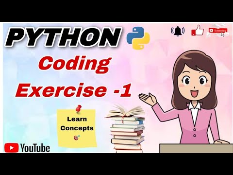Python Coding Exercise 1 Learn Python Concepts Coding Exercise Python Python