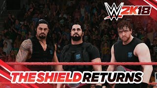 How to REUNITE and play as SHIELD in WWE 2K18