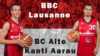 preview picture of video 'LNBM Day #18: BBC Lausanne vs BC Alte Kanti Aarau'