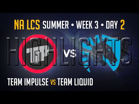 TIP vs TL HIGHLIGHTS | Week 3 NA LCS Summer Split 2015 S5 | Team Impulse vs Team Liquid W3