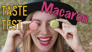 Macaron Taste Test in Paris