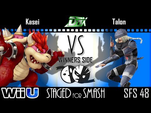 Staged for Smash 48 - WS - Kasei (Bowser) vs. Talon (Sheik) - Smash 4 - Wii U