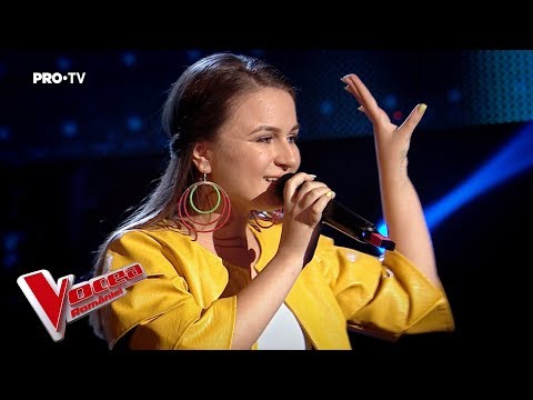 Oana Tabultoc - Anywhere | Blind auditions | The Voice of Romania 2018