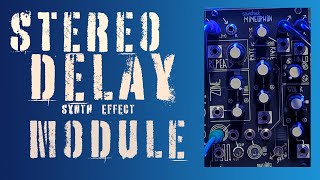 Video thumbnail for Make Noise Mimeophon Effect Module Demo by fakerealmiles