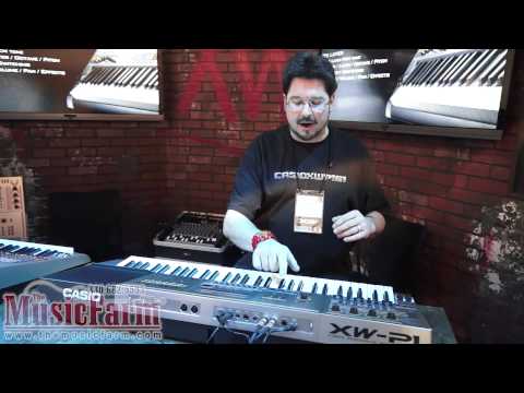 Winter NAMM '12 - Casio XW-P1 Performance Synthesizer