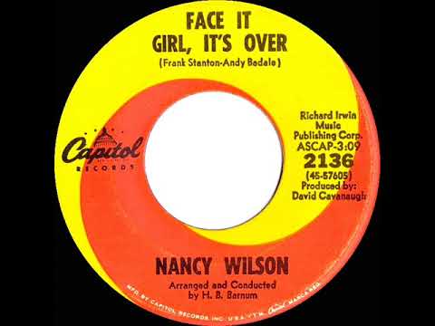 1968 HITS ARCHIVE: Face It Girl, It’s Over - Nancy Wilson (mono 45)