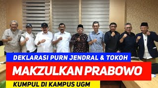 Download lagu 🔴GEMPAR❗ PURN JENDRAL & TOKOH NASIONAL KUMPUL DI UGM❗MINTA MAKZULKAN PRABOWO?! mp3