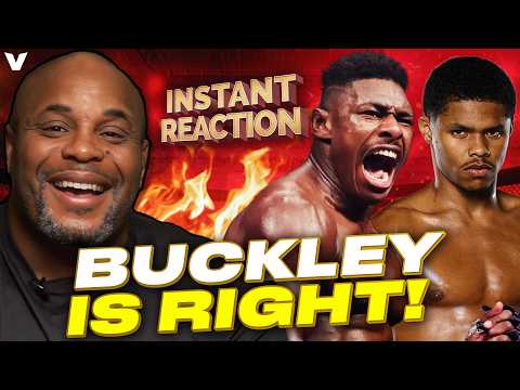Daniel Cormier on Joaquin Buckley & Shakur Stevenson UFC-boxing BEEF, MVP's DISAPPOINTING next fight