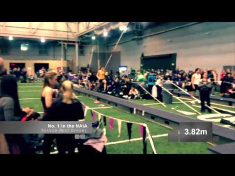 Talitha Fagen Pole Vault at UW Invitational (3.82m)