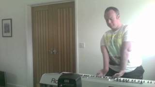 Disabled Pianist "God You Are My God" 'Vertical Church Band' 'Meredith Andrews' Cover by 'Bart Gee'