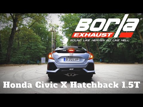 Borla Exhaust for the 2017-2021 Honda Civic Hatchback 1.5T
