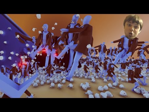 100 Chicken Man Man Vs My Computer (Viewer Requests) | Totally Accurate Battle Simulator or TABS