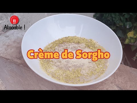 Tunisian Dessert - Sorghum Cream (or Drôo)