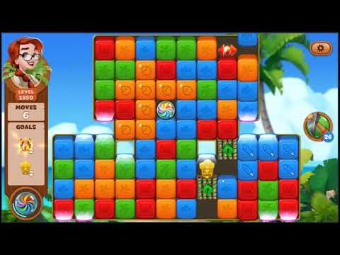 Lost Island Blast Adventure Level 1850 - NO BOOSTERS 🏝️ | SKILLGAMING ✔️