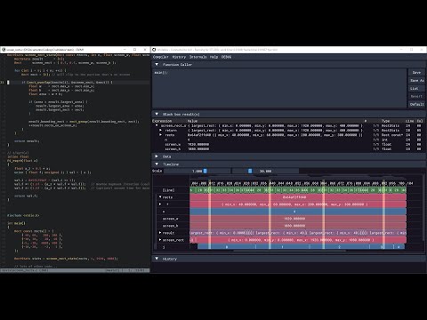 Improving user feedback for a live C/C++ debugger | WhiteBox development
