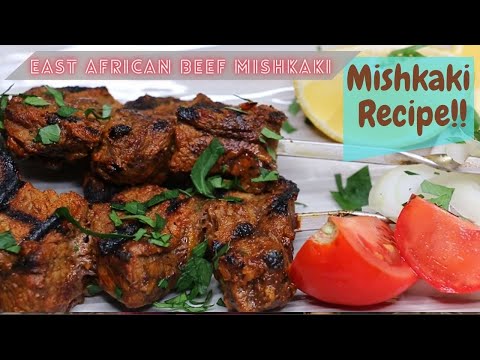 Mishkaki Recipe / East African Beef Skewers / How To Make Mishkaki / Tanzanian BBQ Skewers