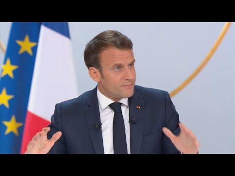 Macron pushes lower taxes, higher pensions