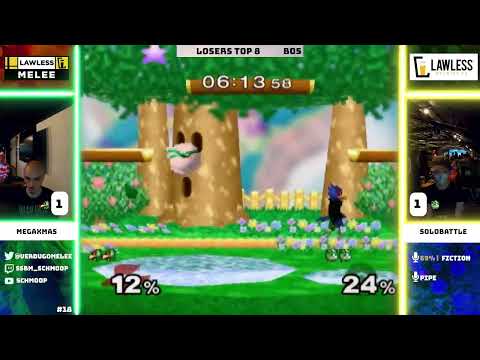 MegaXmas vs SoloBattle  -  Losers Top 8 - Lawless Melee #18