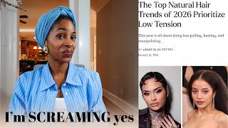 Allure Says 2026 is The Year of The Low Tension Hairstyle