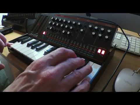 Roland JX-03 demo Sound Test 12.1.2022